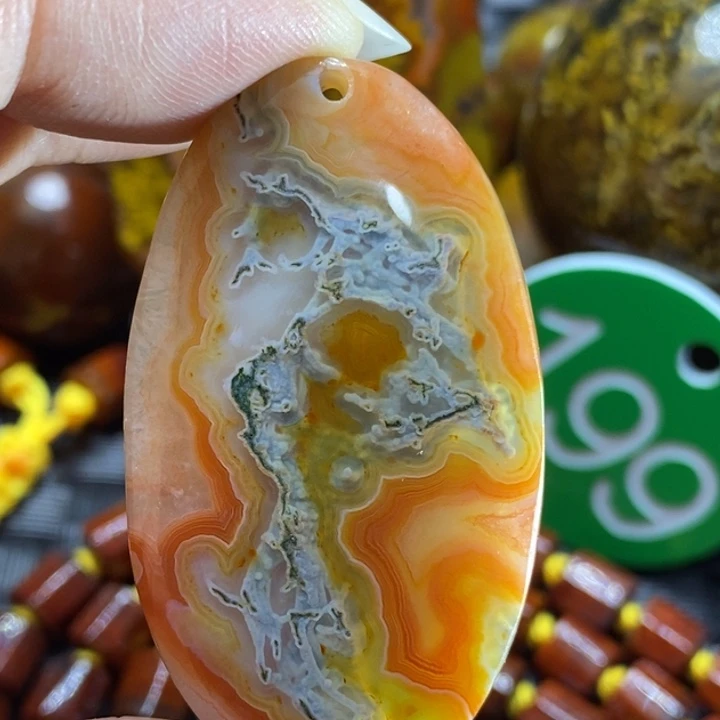 玛瑙/玉髓颈饰未镶嵌悦