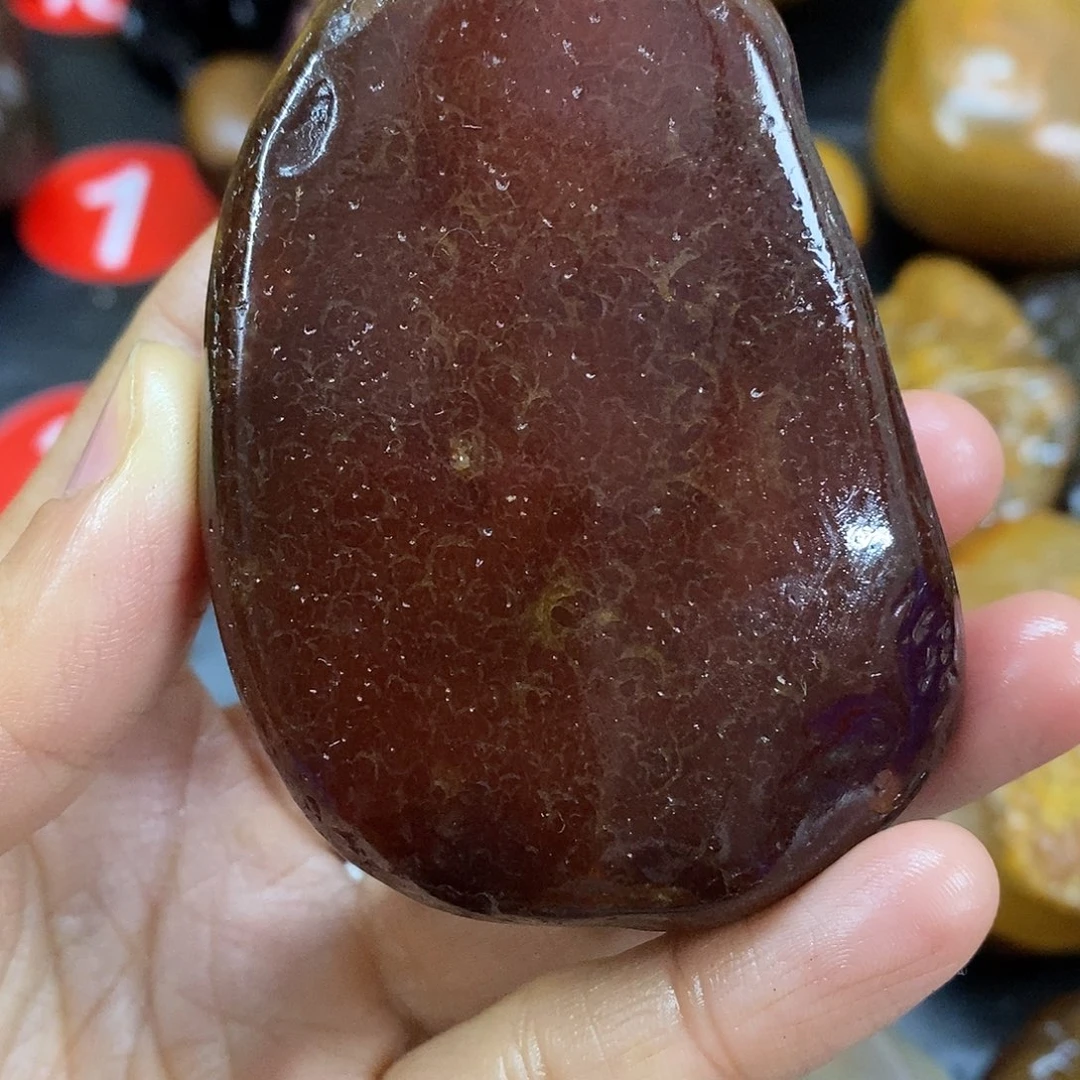 玛瑙/玉髓未镶嵌手把件
