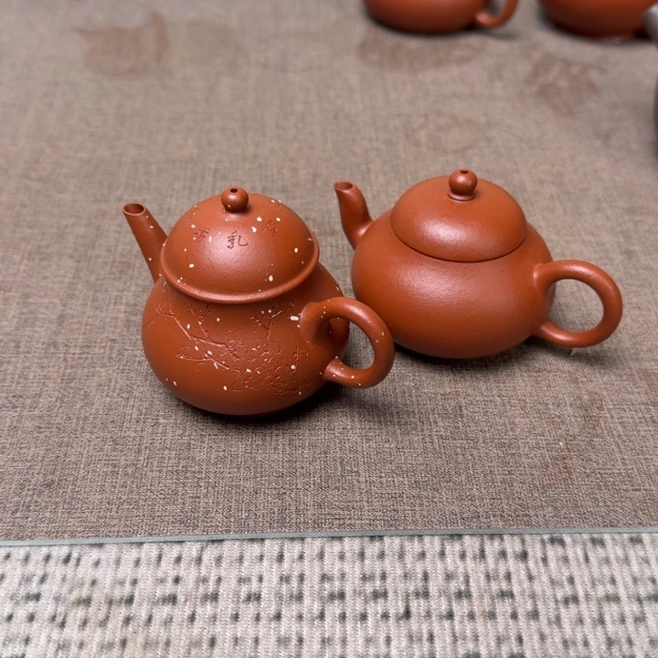 张***承茶壶紫砂小品功夫茶两把