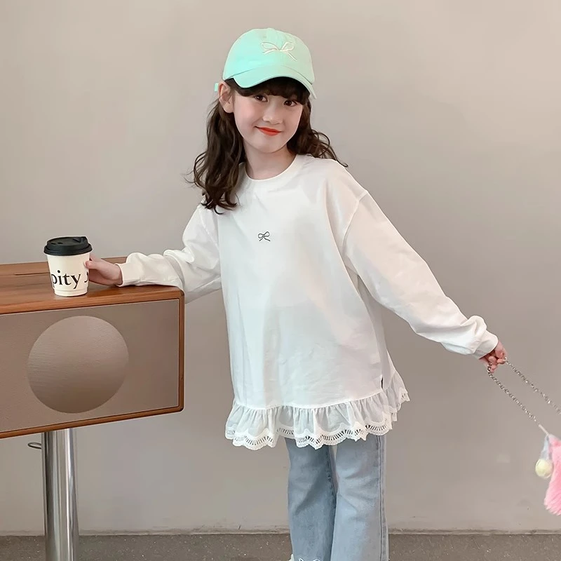 春秋新款洋气高货时尚百搭儿童网红款 TX0017 儿童T恤