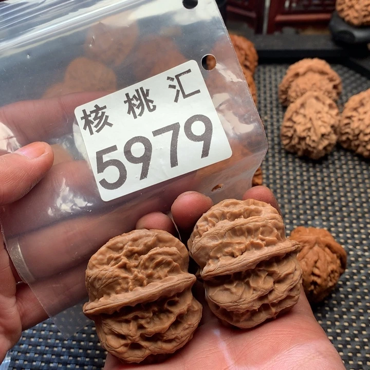 吊坠文玩核桃方块