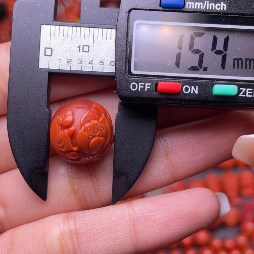 未镶嵌配饰南红玛瑙无相佛莲花珠