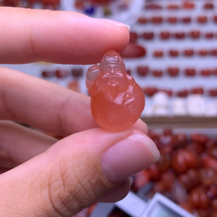 南红玛瑙未镶嵌珠宝半成品财财