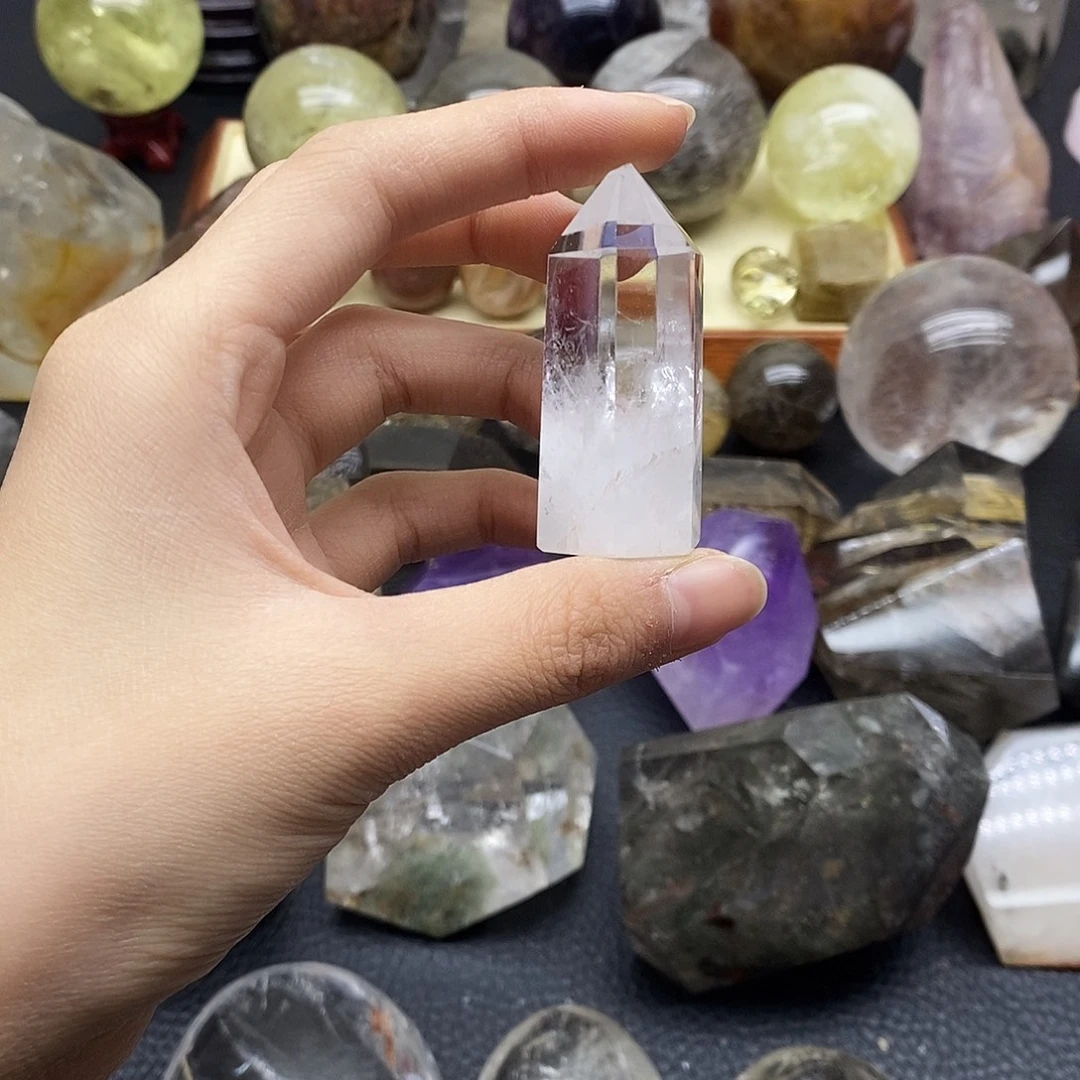 水晶珠宝半成品未镶嵌125水晶石