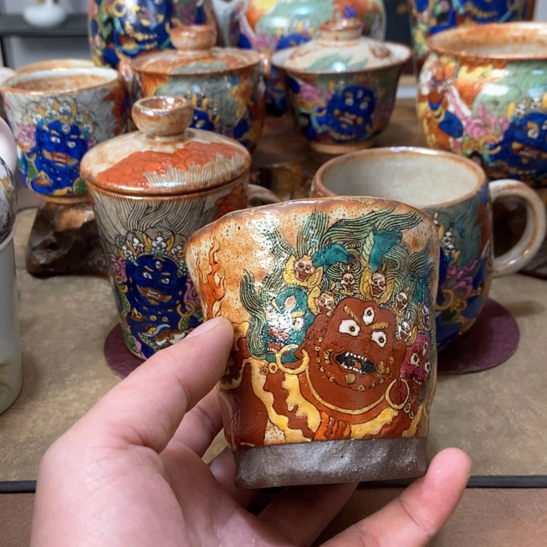 手工制作的一款马头明王