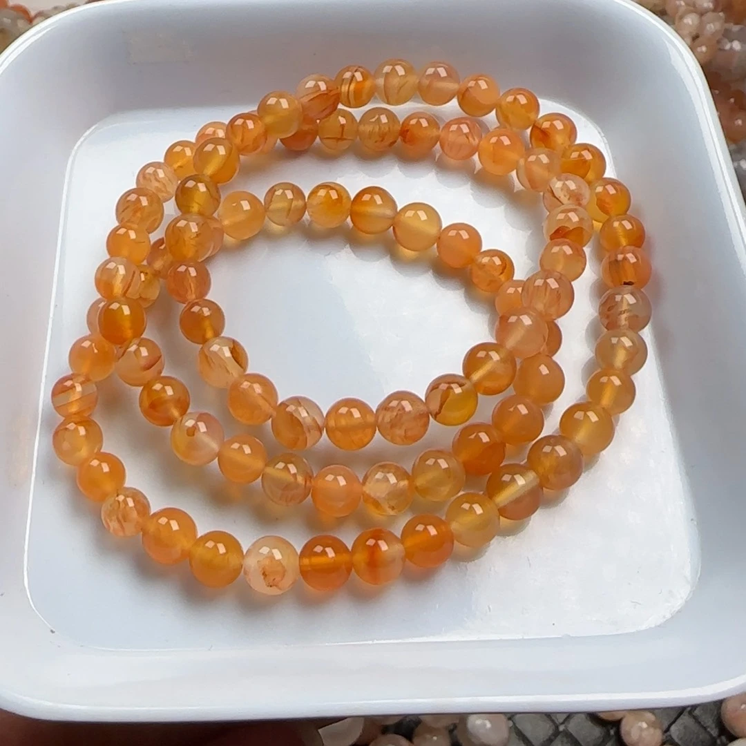 未镶嵌玛瑙/玉髓珠宝半成品