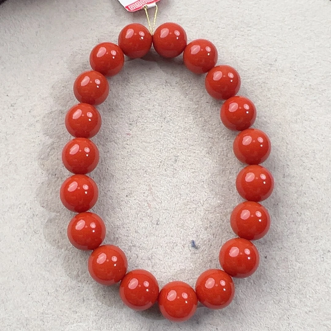南红玛瑙手串未镶嵌