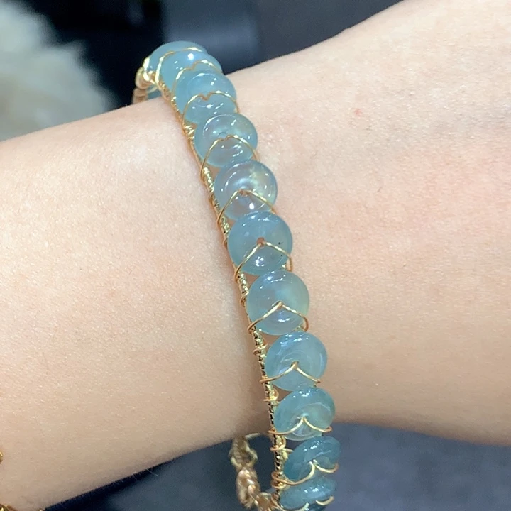 翡翠手镯合金翡翠