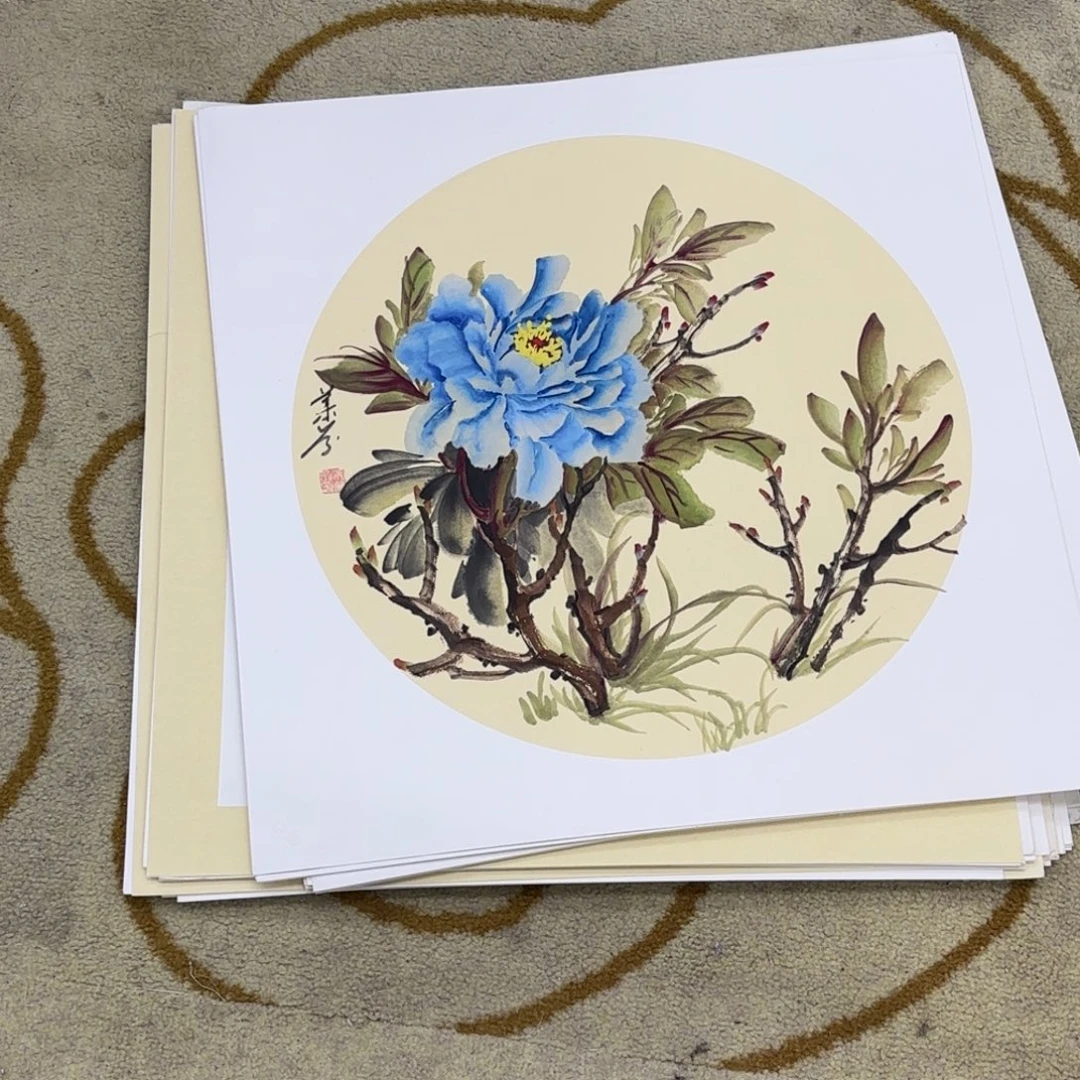 国画国画老师作品刘