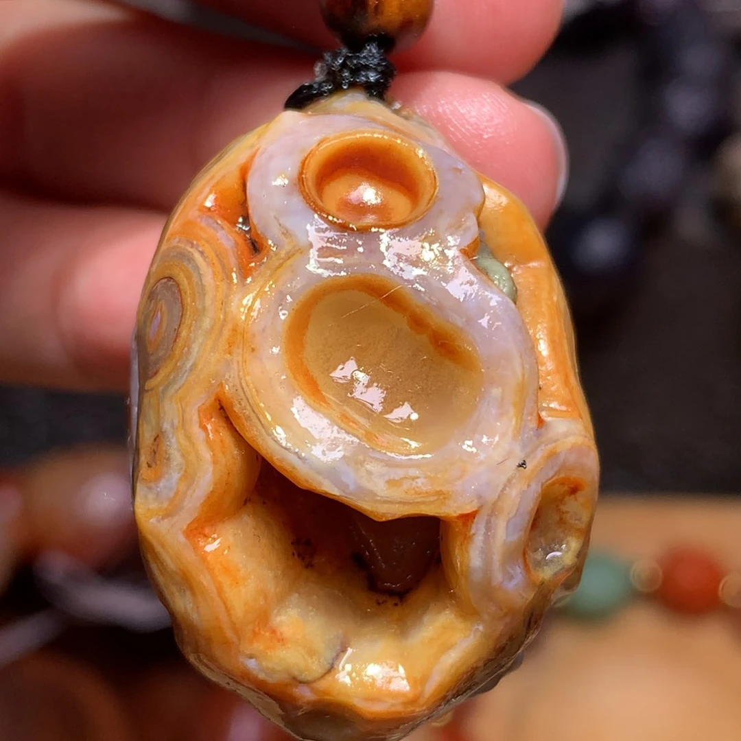 未镶嵌玛瑙/玉髓珠宝半成品