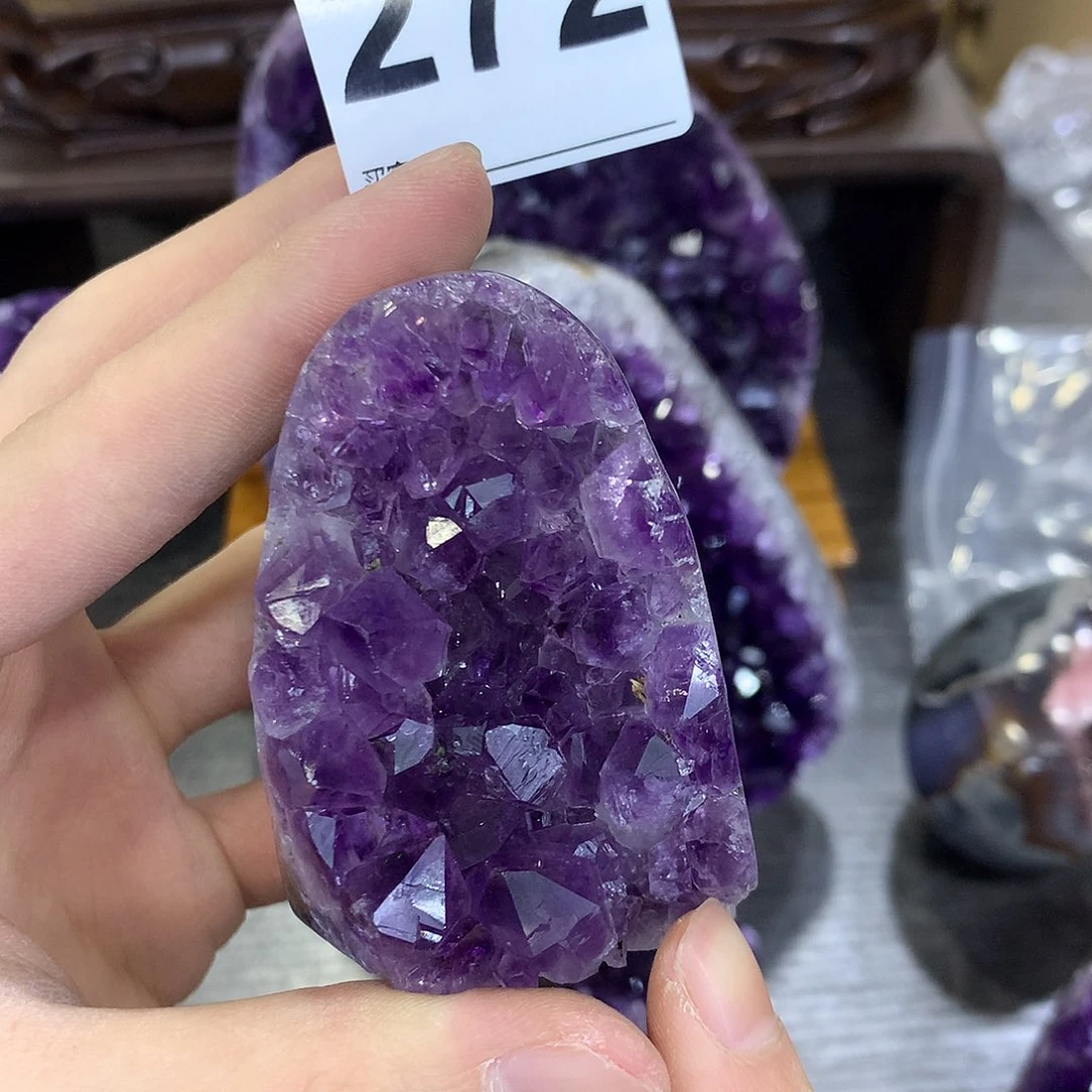 紫晶珠宝半成品未镶嵌272