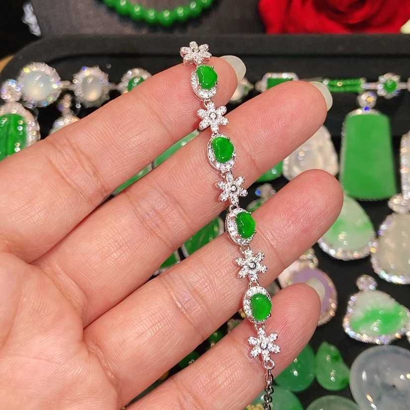 【闪购商品】未镶嵌手链翡翠天然翡翠