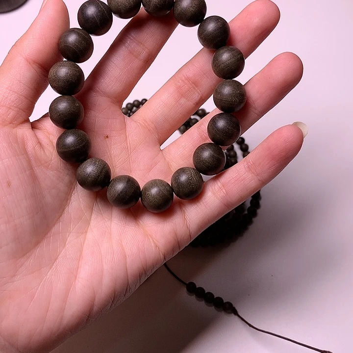 檀香木手串/手链檀香阴沉1.2/17