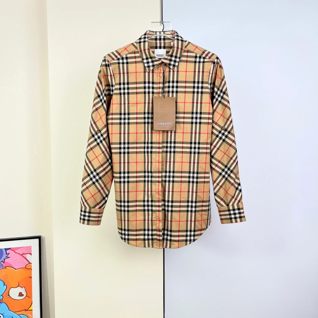 全新未使用 BURBERRY/博柏利 衬衫/uk6码/Xsp32566