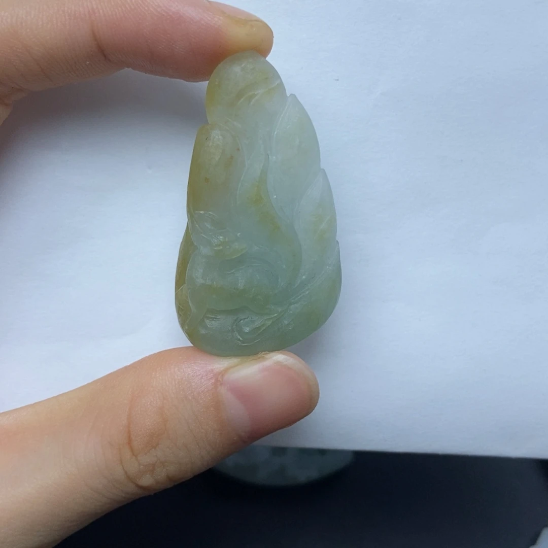 未镶嵌定制翡翠九尾