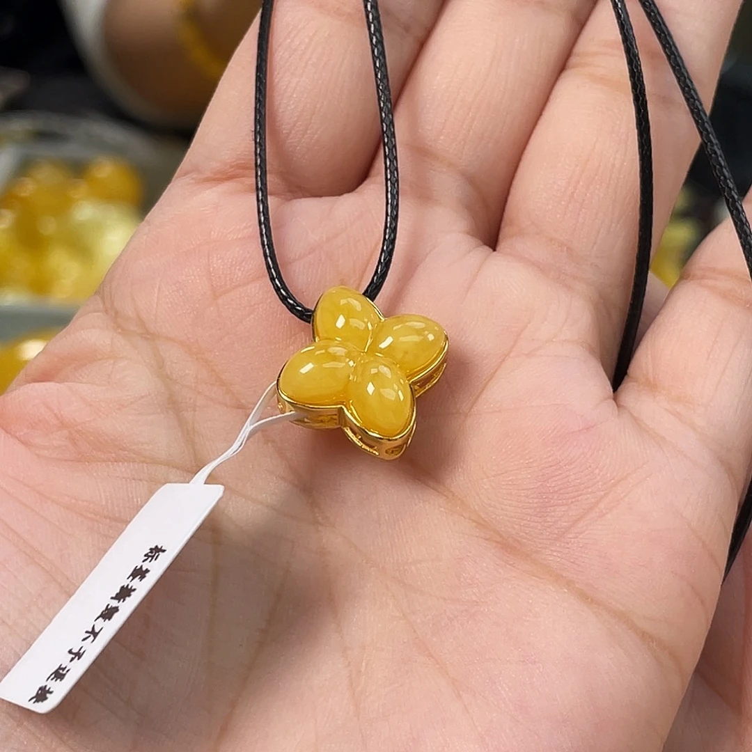 琥珀银S925镶嵌裸石多样性发其一h