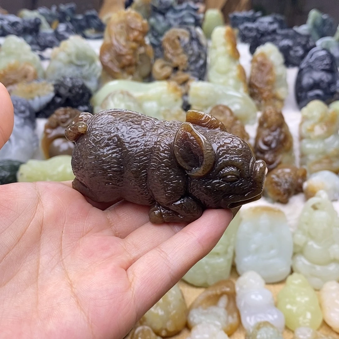 颈饰未镶嵌和田玉