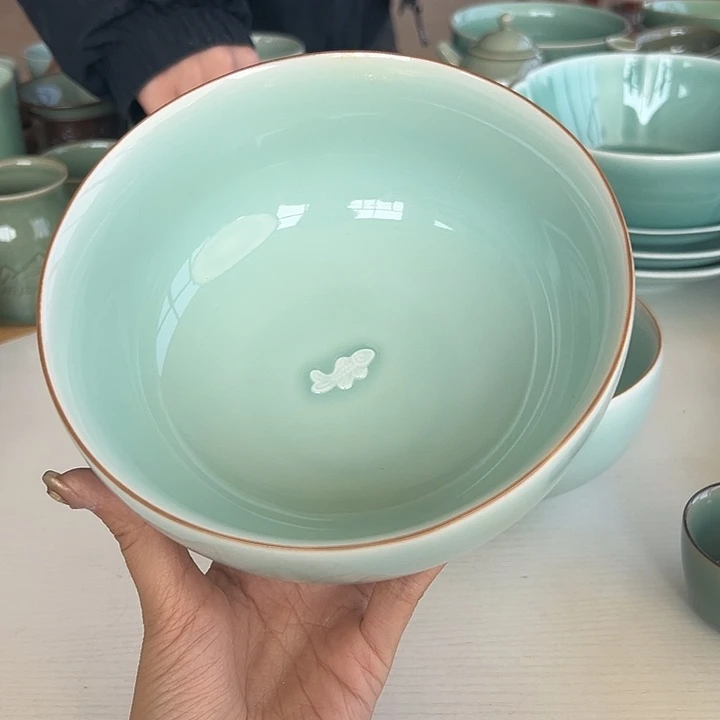 小米茶器龙泉青瓷
