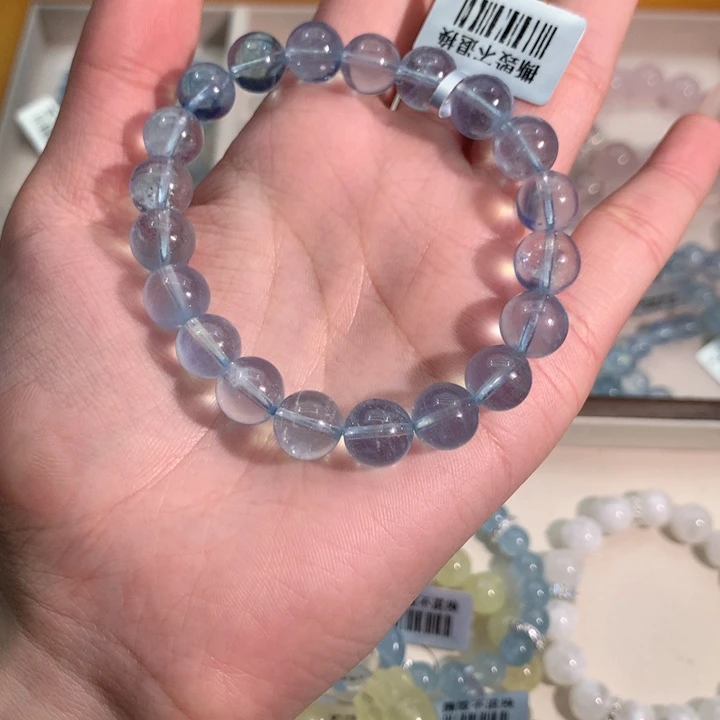 水晶手链未镶嵌海蓝宝手链