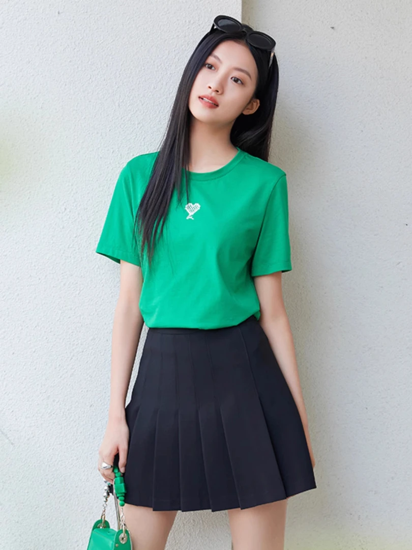 【小七月】扣号备注编码时尚百搭上衣