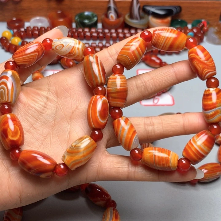 未镶嵌手链玛瑙/玉髓欢*币