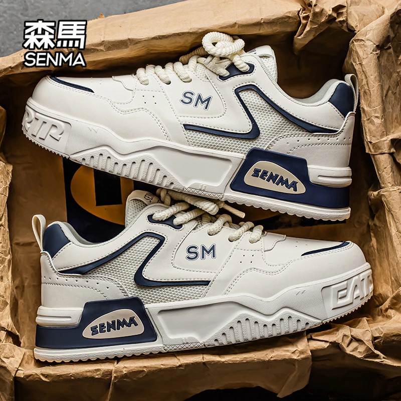 森马男鞋夏季新款爆款小众原创厚底休闲板鞋男款透气个性百搭潮鞋