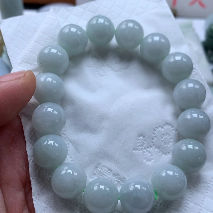 翡翠未镶嵌颈饰保真天然a货翡翠