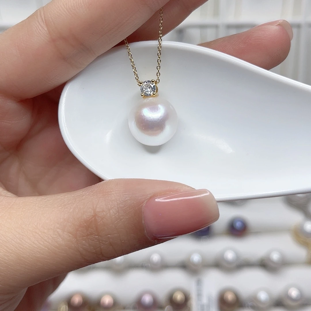 淡水珍珠吊坠(赠链)未镶嵌