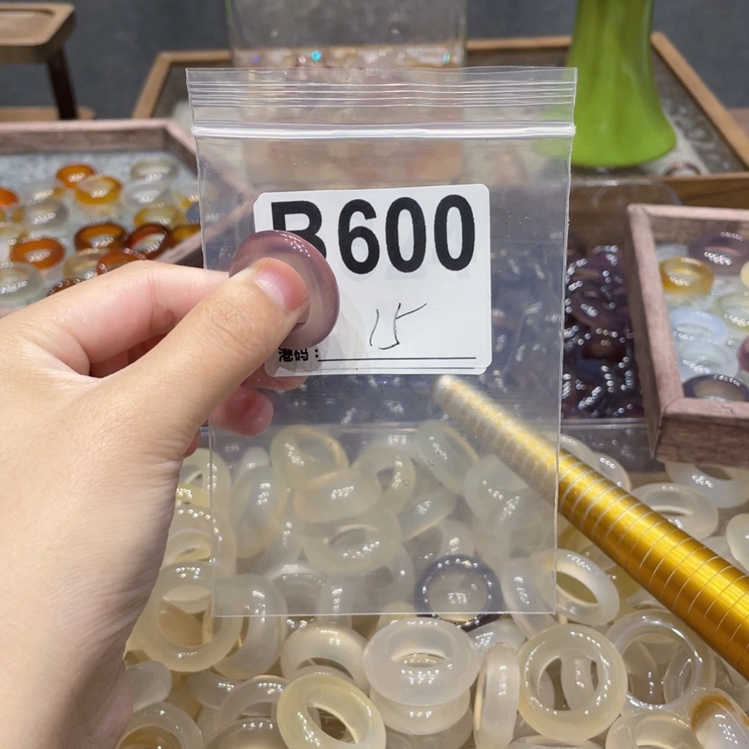 玛瑙/玉髓未镶嵌戒指600