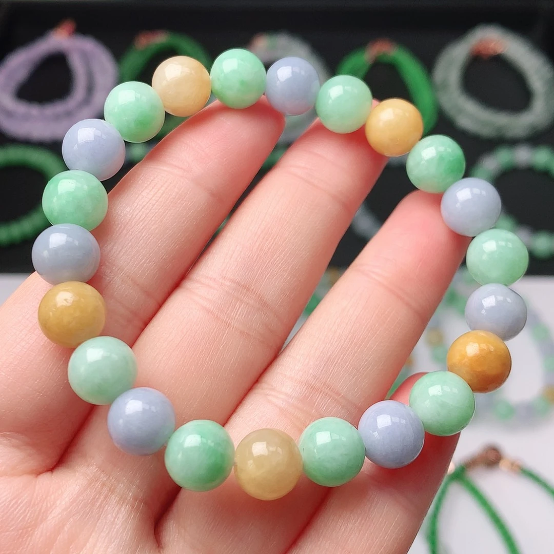 翡翠未镶嵌手链翡翠