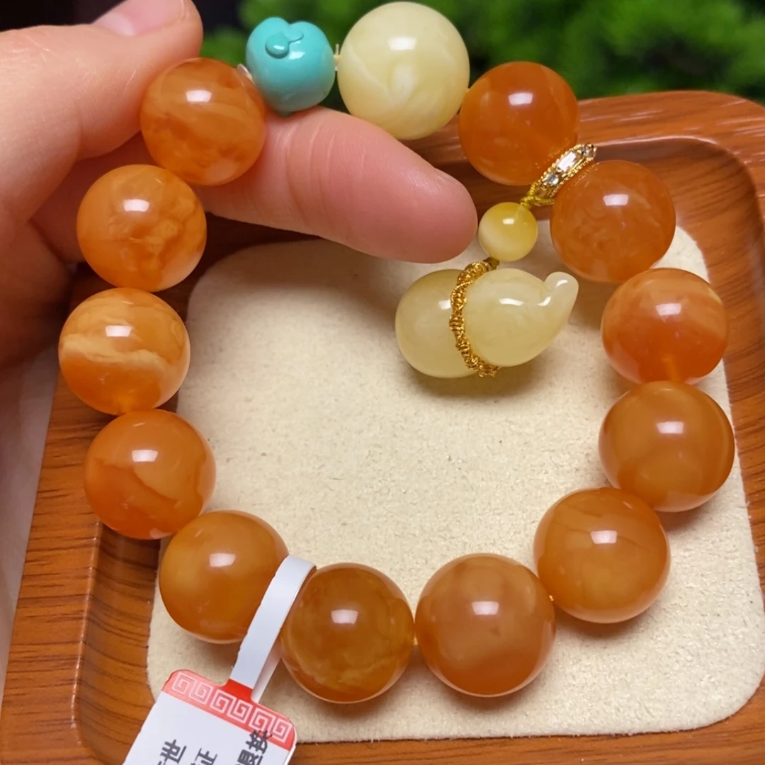 【闪购商品】手链蜜蜡未镶嵌手串