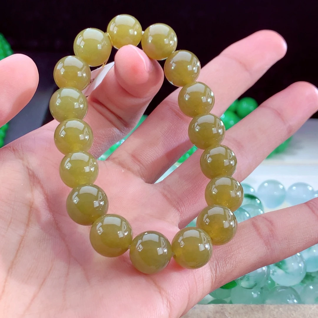 未镶嵌手串翡翠翡翠