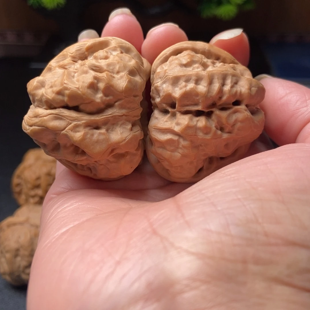 文玩核桃把件蛤蟆头42