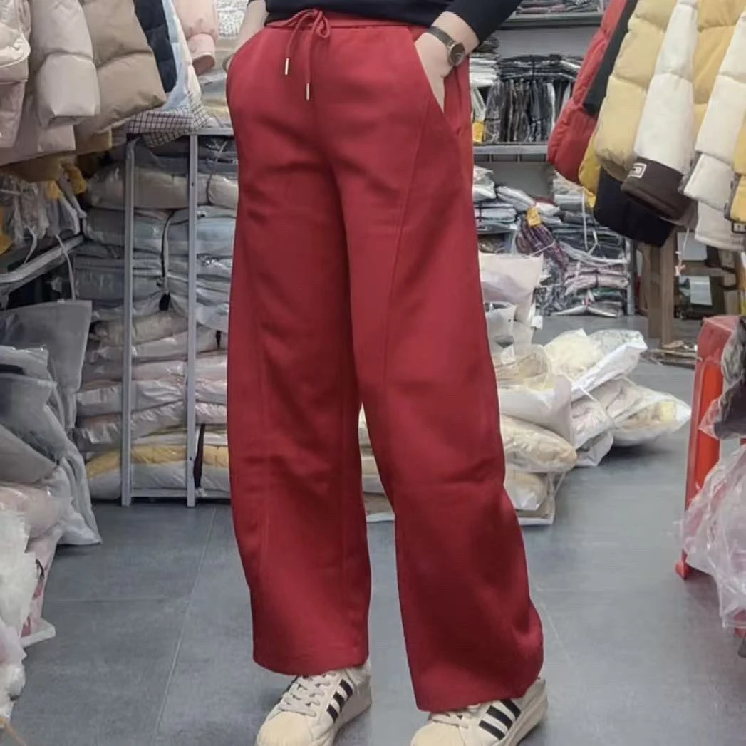 芬芬家新款时尚休闲百搭弯刀裤2299