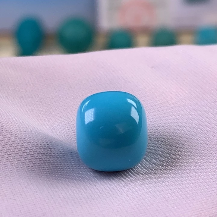 绿松石未镶嵌珠宝奇石11x9.6mm