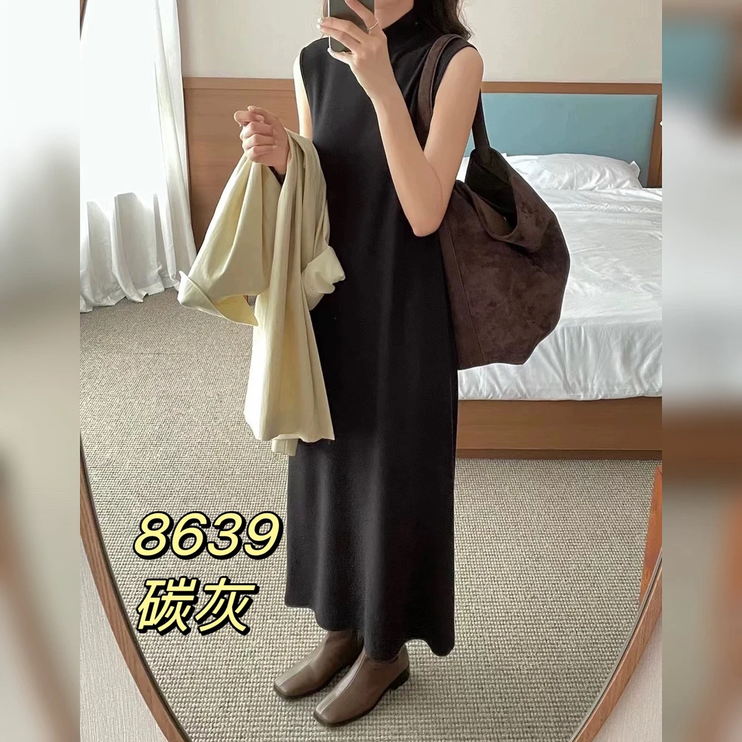 8639（部分无水洗唛，介意慎拍）WANGDAN新款连衣裙