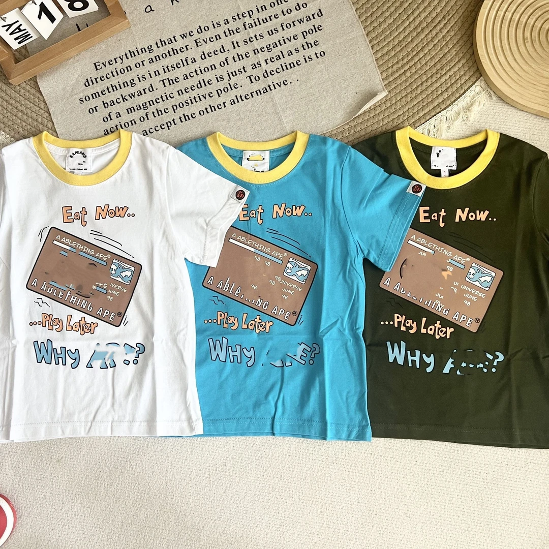 *X011【证件猴】时尚百搭休闲儿童短袖