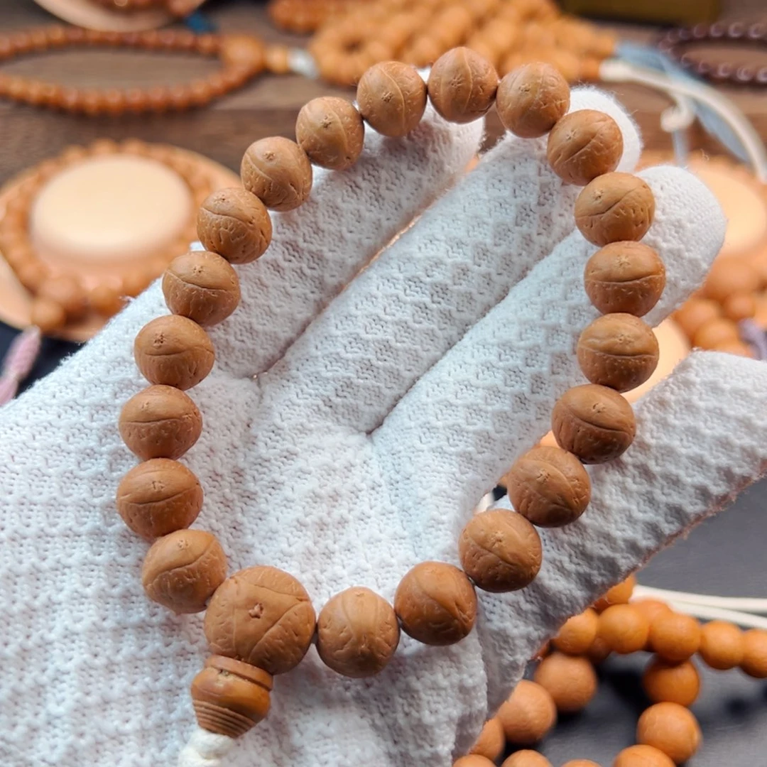 手串凤眼菩提12.5mm粉皮大眼