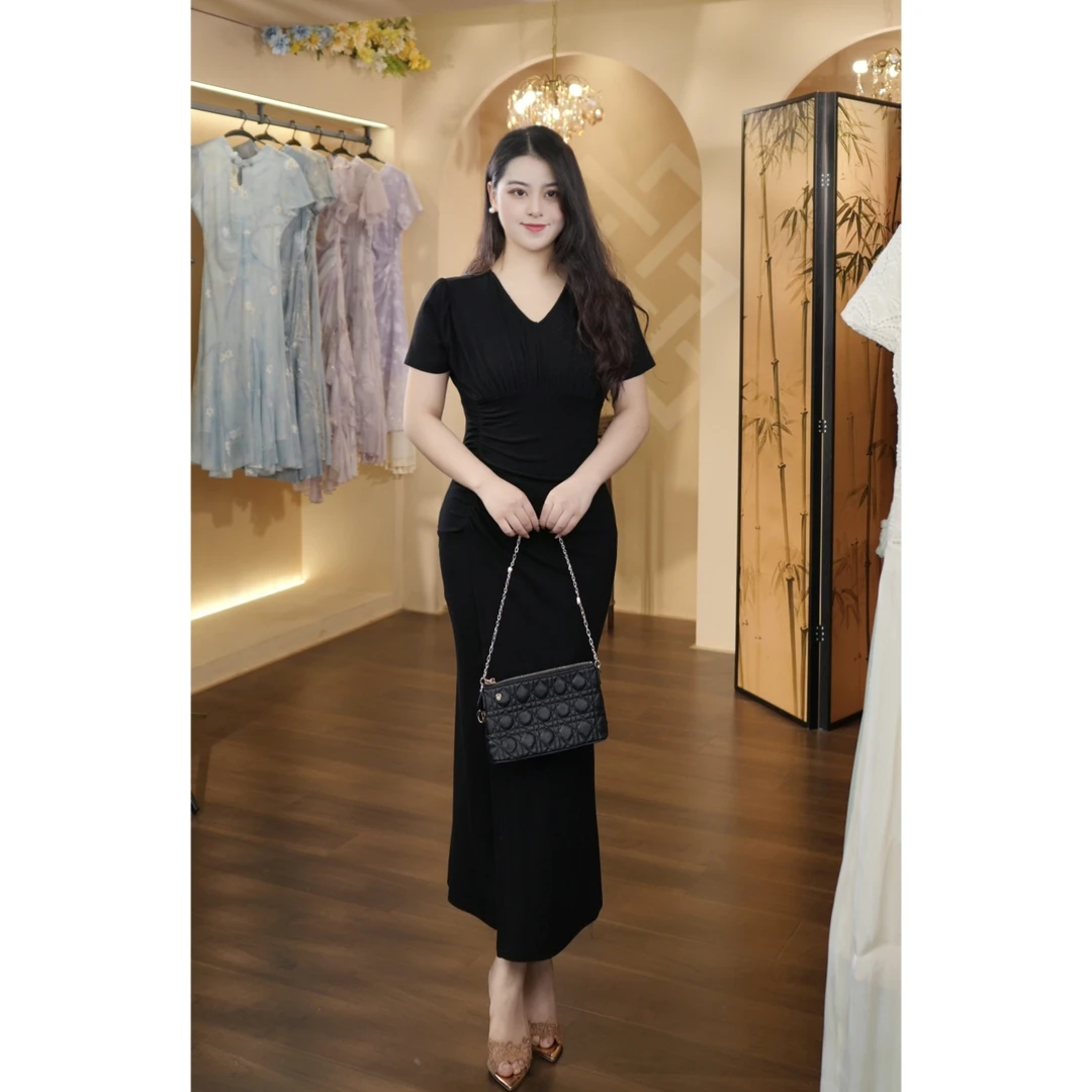 冰冰定制-135（ 优雅永存）连衣裙DMYQ1098-XX