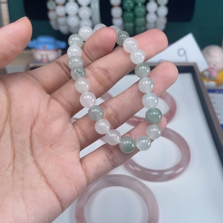 石英质玉未镶嵌手链