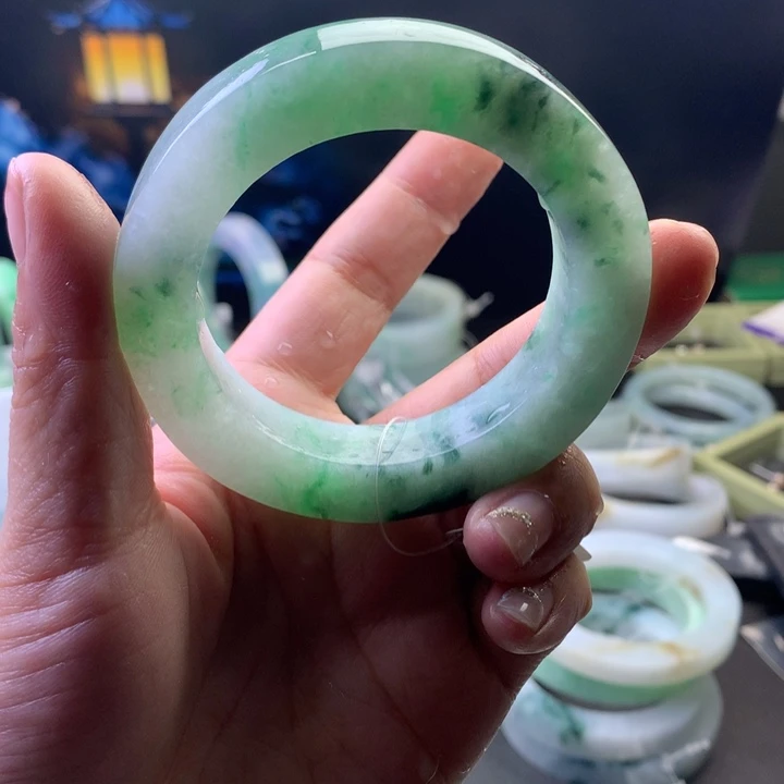 定制翡翠未镶嵌翡翠手镯翡翠翡翠