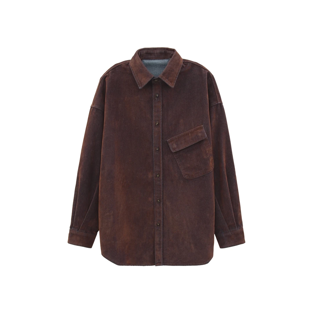 全新未使用  Neysa Date灯芯绒牛仔外套