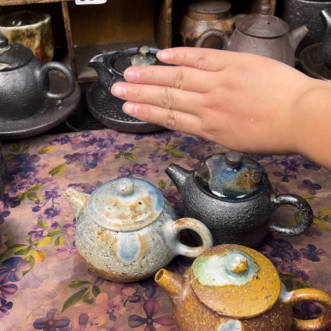 A***鱼柴烧茶器柴烧茶器