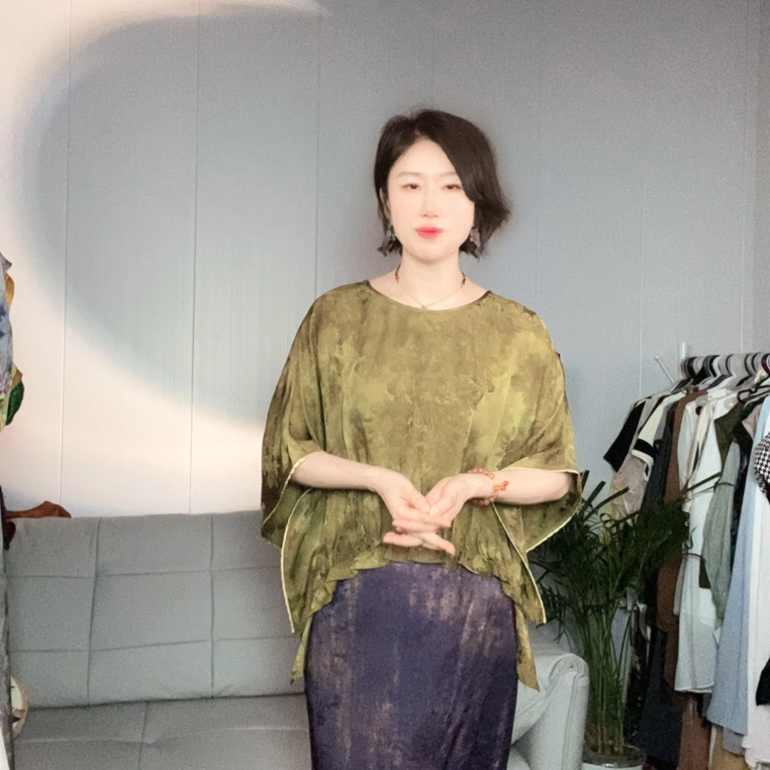 香云纱上衣大码到四家