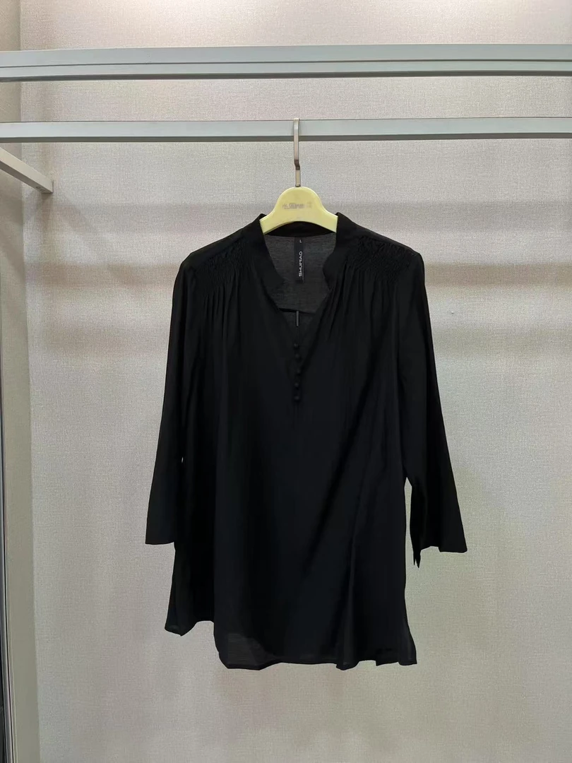 水淼2025春夏新品休闲套头衫0655