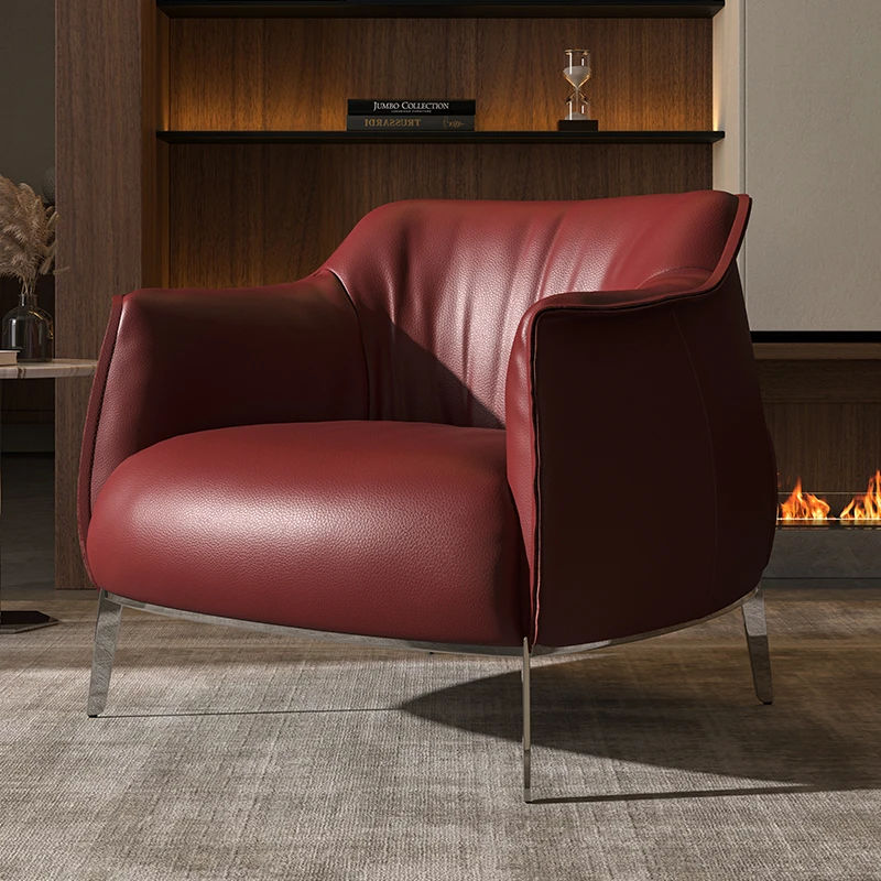 【越映】休闲椅  别墅客厅高端意式极简家具