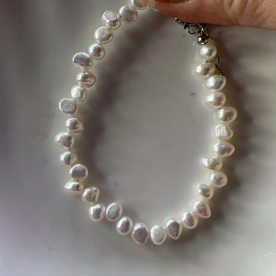 合金手绳淡水珍珠706