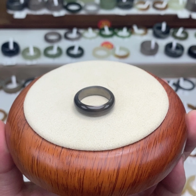 【闪购商品】未镶嵌戒指和田玉和田玉福利款港码12