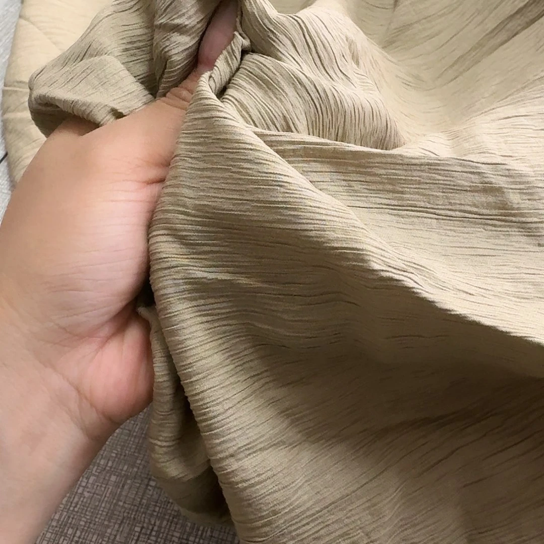 棉106号真丝皱三米