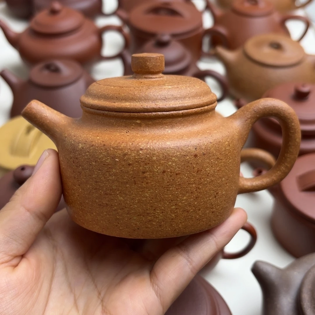 茶壶紫砂黄降坡德钟150cc